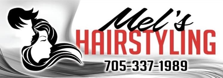 Mel's Hairstyling logo