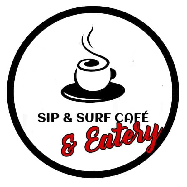 Sip Surf cafe logo