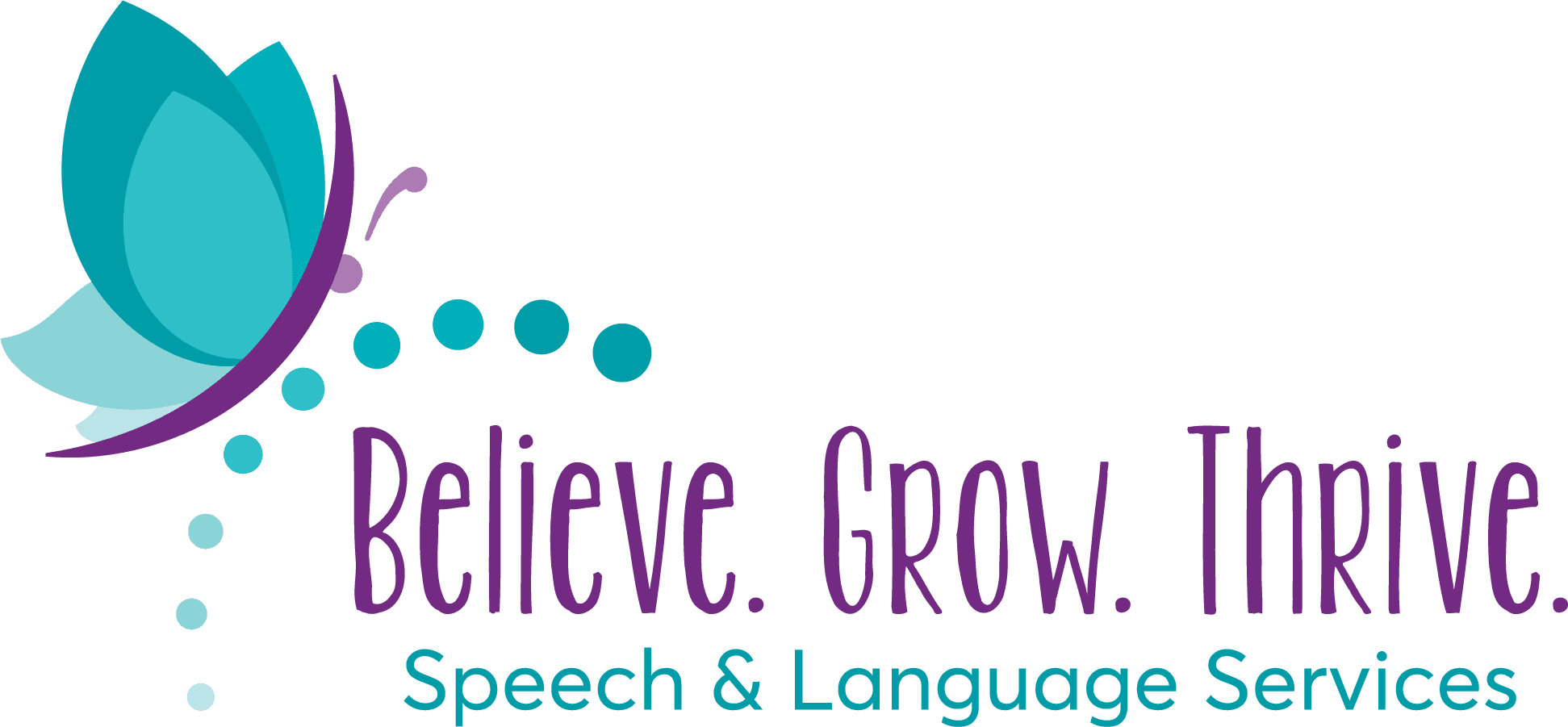 Believe Grow Thrive Speech and Language Services logo