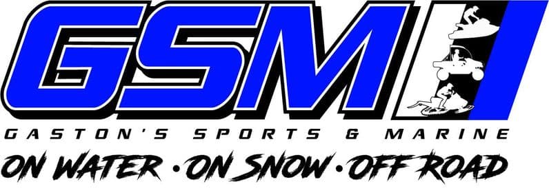GSM: "Gaston's Sport & Marine" logo