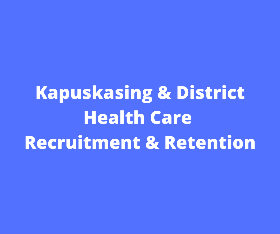 Kapuskasing & District Health Care Recruitment & Retention logo