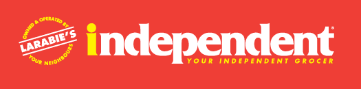 Larabie's Your Independent Grocer (YIG) logo