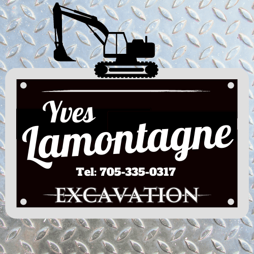 Yves Lamontagne Excavation logo